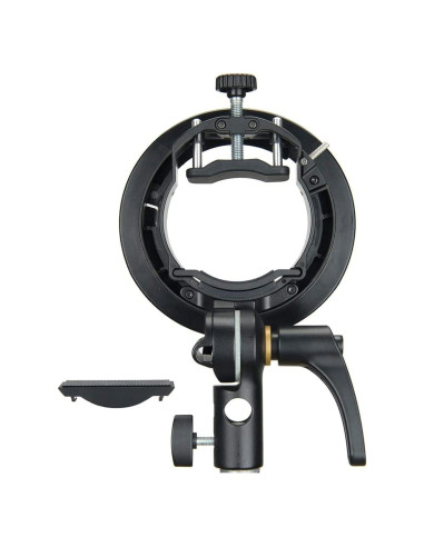 Soporte Godox S2 para Speedlite Montura Bowens Universal
