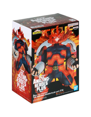 Figura Endeavor Vol. 3 Banpresto 17 cm My Hero Academia