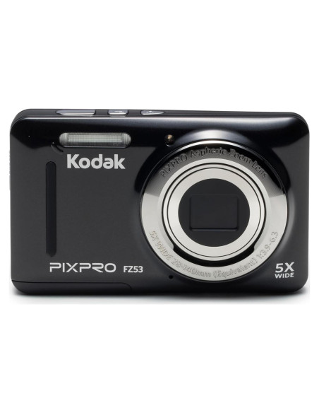 Cámara Digital KODAK PIXPRO FZ53 - 16MP, 5x Zoom, 28mm Cámara Digital KODAK PIXPRO FZ53 - 16MP, 5x Zoom, 28mm