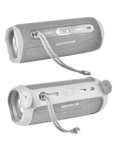 Funda de Silicona para Altavoz Bluetooth JBL Flip 6 - Gris