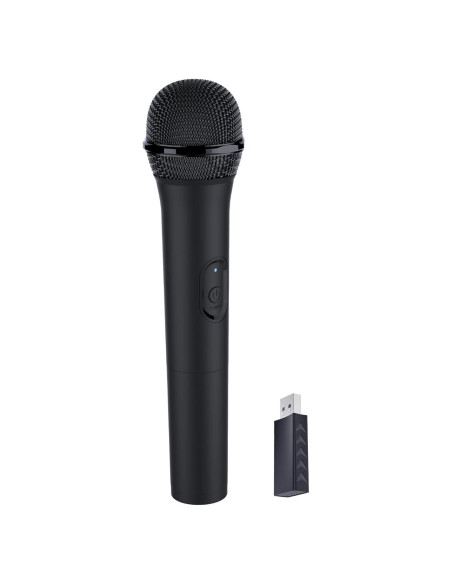 Micrófono Inalámbrico USB HONCAM Dinámico de Mano 153g Micrófono Inalámbrico USB HONCAM Dinámico de Mano 153g