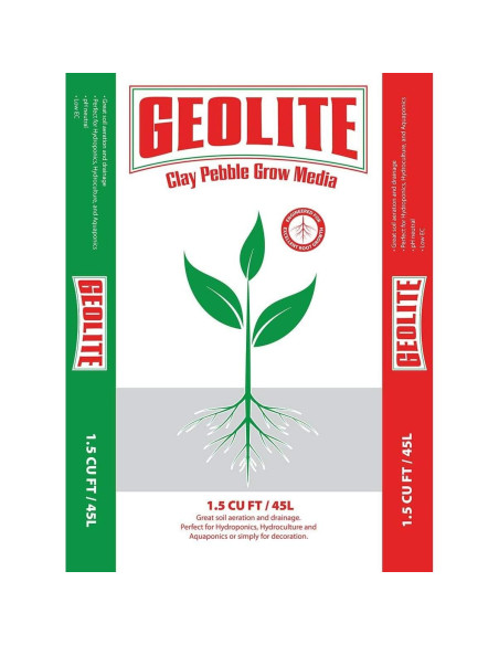GEOLITE GMGC45L Grava de Arcilla 45L para Hidroponía GEOLITE GMGC45L Grava de Arcilla 45L para Hidroponía