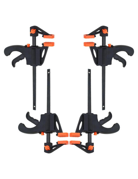Abrazadera de Sujeción Rápida TAODAN 10 cm 4 Piezas Abrazadera de Sujeción Rápida TAODAN 10 cm 4 Piezas