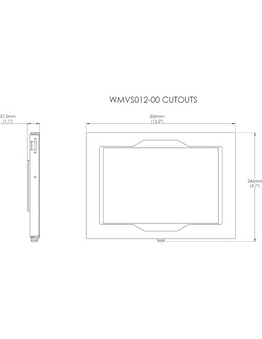 Caja de seguridad TABcare para Dell Latitude 5285 5290 7200