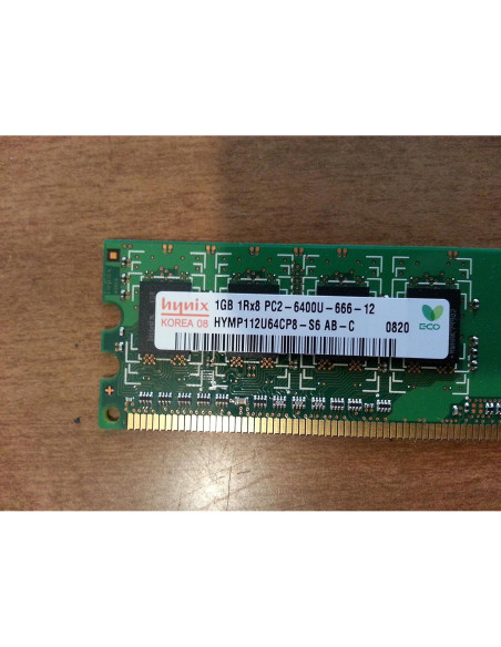 Memoria RAM Hynix 4GB DDR2 800MHz 240pin Sin ECC Memoria RAM Hynix 4GB DDR2 800MHz 240pin Sin ECC
