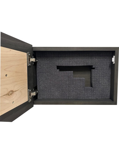 Armario Oculto para Armas Bellewood Designs Negro 45x10x30cm