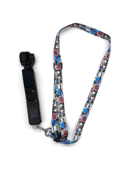 Correa Ajustable para Cuello DJI Osmo Pocket 3/2 - Lanyard Universal Correa Ajustable para Cuello DJI Osmo Pocket 3/2 - Lanyard Universal