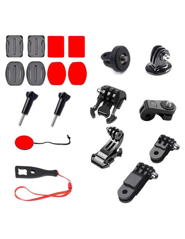 Kit Adaptador Montaje Adhesivo para Cámaras de Acción Yoogeer