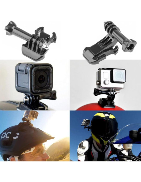 Kit Adaptador Montaje Adhesivo para Cámaras de Acción Yoogeer Kit Adaptador Montaje Adhesivo para Cámaras de Acción Yoogeer