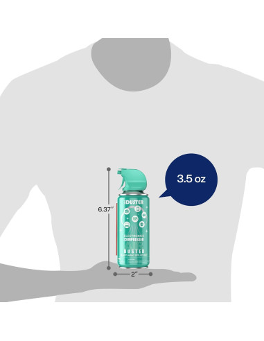 Aerosol de Aire Comprimido iDuster 158.76g - Limpiador Electrónico