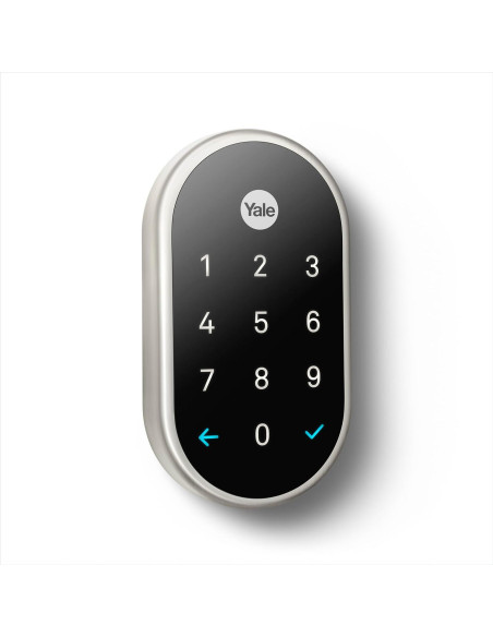 Cerradura Inteligente Google Nest x Yale - Niquel Satinado Cerradura Inteligente Google Nest x Yale - Niquel Satinado