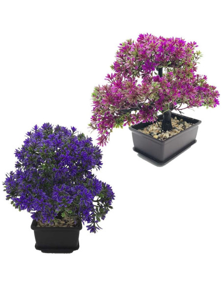 Árbol Bonsái Artificial Fycooler en Maceta 25.4x20.3 cm Árbol Bonsái Artificial Fycooler en Maceta 25.4x20.3 cm