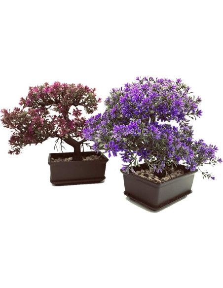 Árbol Bonsái Artificial Fycooler en Maceta 25.4x20.3 cm Árbol Bonsái Artificial Fycooler en Maceta 25.4x20.3 cm