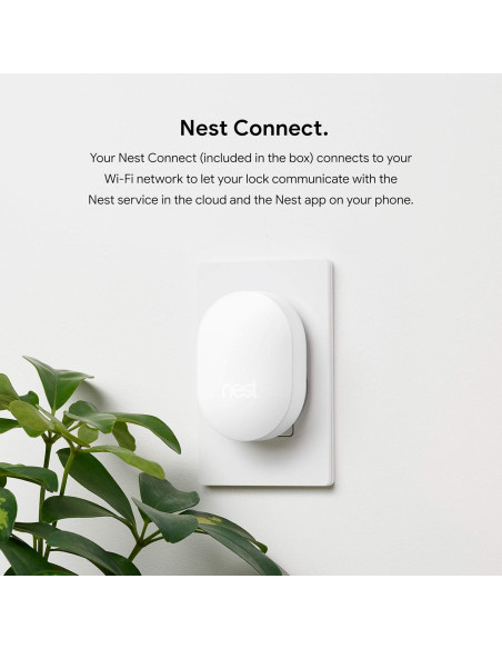 Cerradura Inteligente Google Nest x Yale - Niquel Satinado Cerradura Inteligente Google Nest x Yale - Niquel Satinado