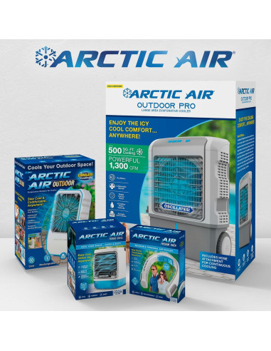 Enfriador Evaporativo Ontel Arctic Air Turbo Chill 4 Velocidades
