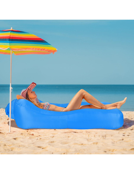 Sofá Inflable de Playa Outplea 190x80 cm Impermeable Sofá Inflable de Playa Outplea 190x80 cm Impermeable
