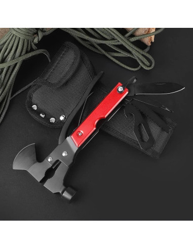 Herramienta Multitool KEENSUN 14 en 1 con Hacha y Martillo