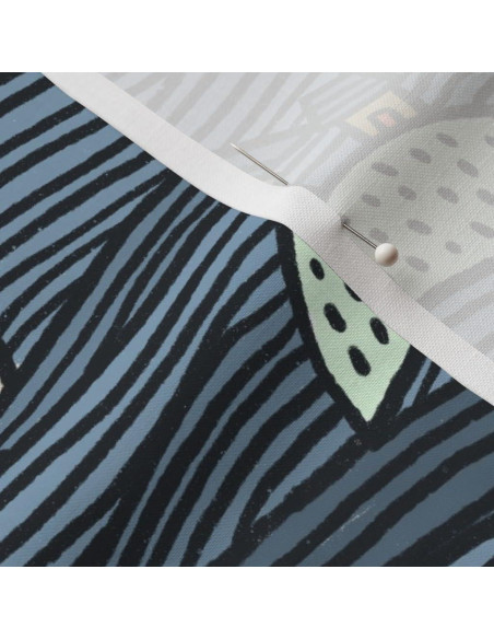 Tela de Algodón Spoonflower Islas Lago 21x18" para Manualidades Tela de Algodón Spoonflower Islas Lago 21x18" para Manualidades