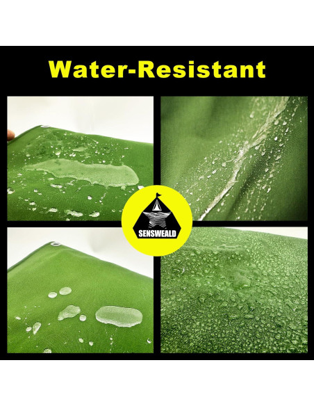 Lona Pesada Resistente al Agua 3.05x3.05m 16oz Verde SHENZHE Lona Pesada Resistente al Agua 3.05x3.05m 16oz Verde SHENZHE