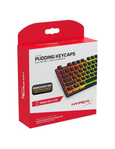 Teclado Mecánico HyperX Pudding - 104 Teclas PBT Negro