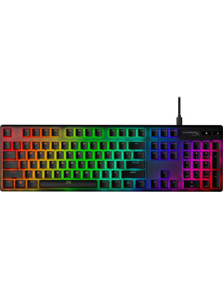 Teclado Mecánico HyperX Pudding - 104 Teclas PBT Negro Teclado Mecánico HyperX Pudding - 104 Teclas PBT Negro