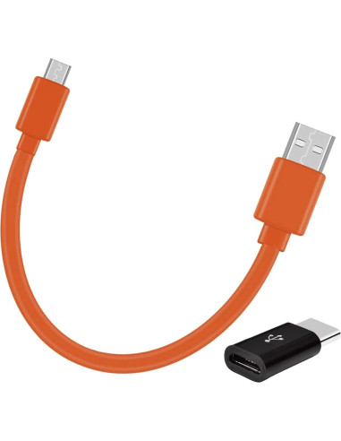 Cable de carga Micro USB Mekoko 0.18m para auriculares Bose y Beats