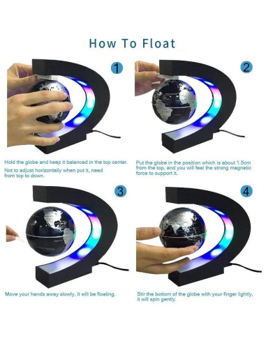 Globo Flotante Senders SG1 con Luces LED 7,62 cm