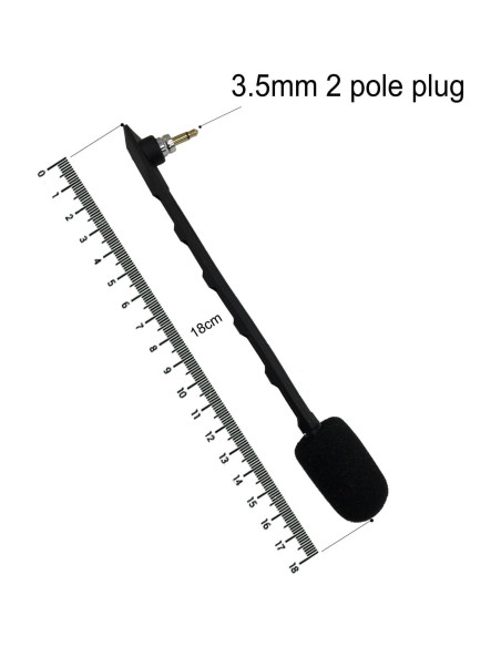 Micrófono de Reemplazo SPTSSWET para Auriculares Astro A40 A40TR 18cm Micrófono de Reemplazo SPTSSWET para Auriculares Astro A40 A40TR 18cm