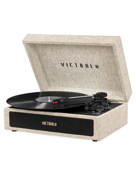 Victrola Reproductor de Vinilo Bluetooth Maletín 3 Velocidades Victrola Reproductor de Vinilo Bluetooth Maletín 3 Velocidades