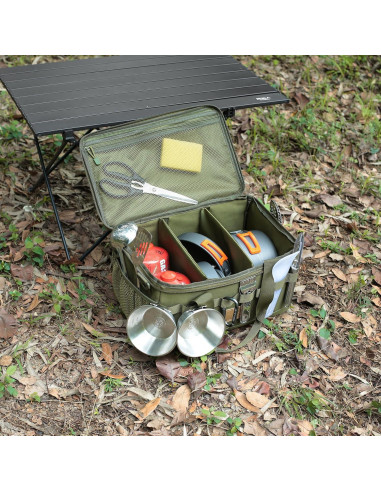 Bolsa de Almacenamiento Táctica Lemubeane 18L Verde Militar