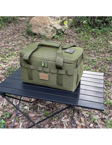 Bolsa de Almacenamiento Táctica Lemubeane 18L Verde Militar