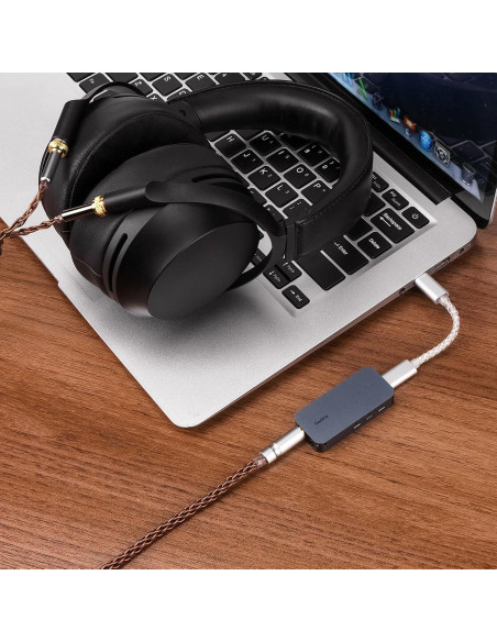 DAC Portátil Geekria Pocket Box 3 AMP USB-C 4.4mm 3.5mm DAC Portátil Geekria Pocket Box 3 AMP USB-C 4.4mm 3.5mm