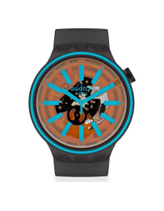 Reloj Swatch BIG BOLD Unisex Azul 47mm Resistente al Agua