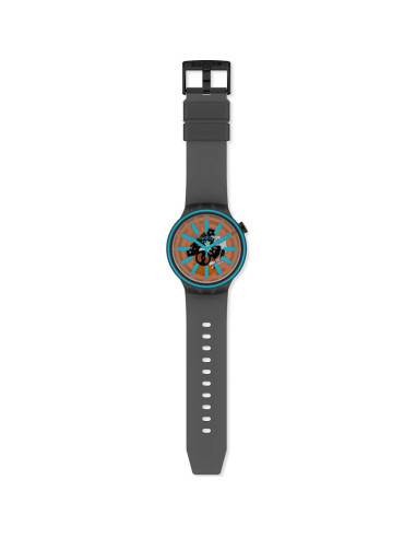 Reloj Swatch BIG BOLD Unisex Azul 47mm Resistente al Agua