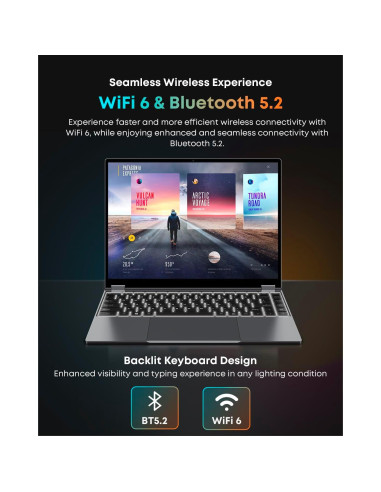 Laptop 2-en-1 CHUWI FreeBook 13.5" 12GB 512GB Touch
