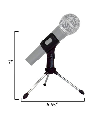 Paquete de Soportes de Micrófono ChromaCast 3 en 1 - Brazo de Tijera 71 cm y 96 cm