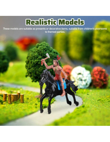 Figuras de Caballo Realistas Garneck 8 Piezas para Niños