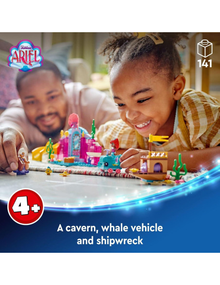 LEGO Caverna de Cristal de Ariel 43254 para Niños 4+ LEGO Caverna de Cristal de Ariel 43254 para Niños 4+