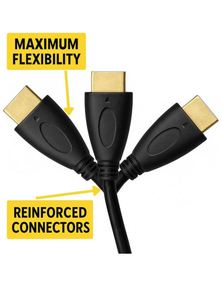 Cable HDMI Ultra Alta Velocidad Acuvar 15.24 m 4K 60Hz Cable HDMI Ultra Alta Velocidad Acuvar 15.24 m 4K 60Hz