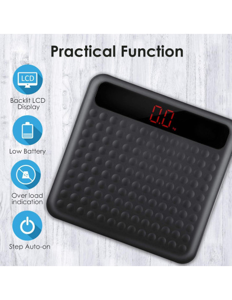 Báscula Digital de Baño Uten, Alta Precisión 180kg Báscula Digital de Baño Uten, Alta Precisión 180kg