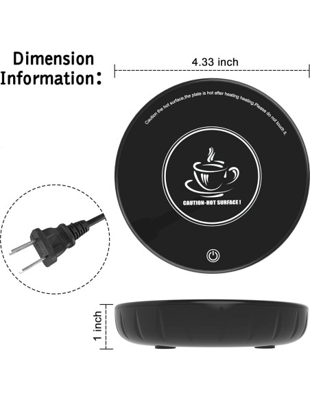 Calentador de Tazas de Café MOXKING C1 con Apagado Automático Calentador de Tazas de Café MOXKING C1 con Apagado Automático
