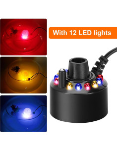 Fabricante de Neblina Ultrasónico FITNATE 12 LED 24V 2