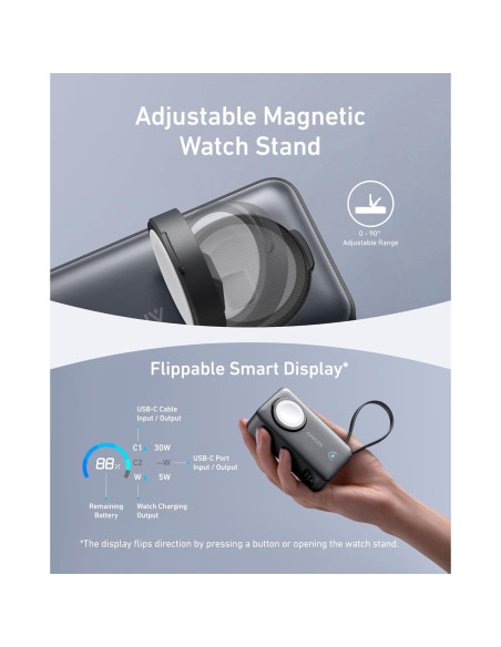 Anker MagGo Power Bank 10,000mAh para Apple Watch Anker MagGo Power Bank 10,000mAh para Apple Watch