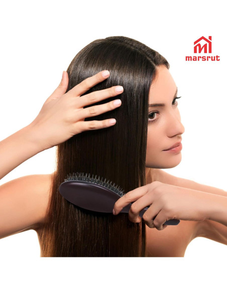 Cepillo de Madera Natural Marsrut para Cabello Graso 23 cm Cepillo de Madera Natural Marsrut para Cabello Graso 23 cm