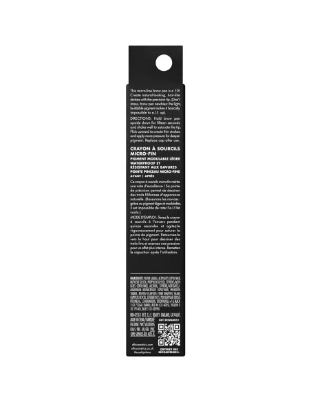 Bolígrafo de Cejas e.l.f. Holy Strokes Marrón Oscuro 11.9g Bolígrafo de Cejas e.l.f. Holy Strokes Marrón Oscuro 11.9g