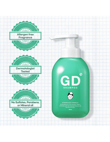 Champú Anticaspa Coreano COSMECCA 400 ml para Adolescentes