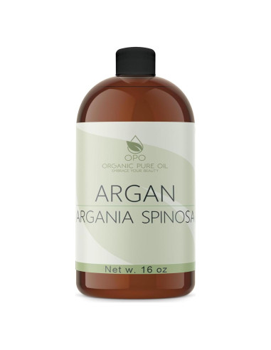 Aceite de Argán Puro Organic Pure Oil 453.6 g - Hidratante Cabello y Piel