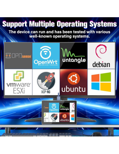 Mini PC HEIGAOLAPC F9B-S 12 Gen N100 16GB RAM 512GB SSD