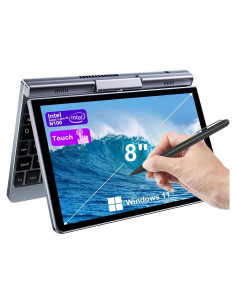 Laptop Mini 2-en-1 Crelander 8" Táctil 12GB 1TB SSD