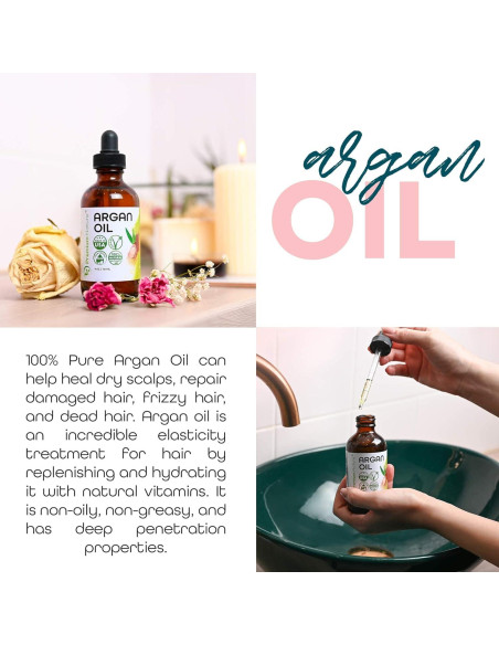 Aceite de Argán 100% Puro Premium Nature 255 g - Hidratante Cabello y Piel Aceite de Argán 100% Puro Premium Nature 255 g - Hidratante Cabello y Piel